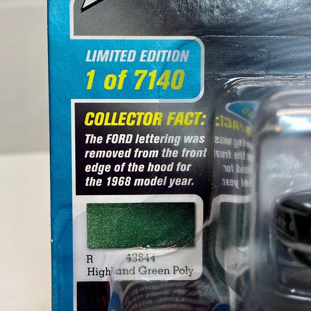Johnny Lightning 1968‎ Ford Mustang GT Version B Release 3 Green 1:64 NIP 2022